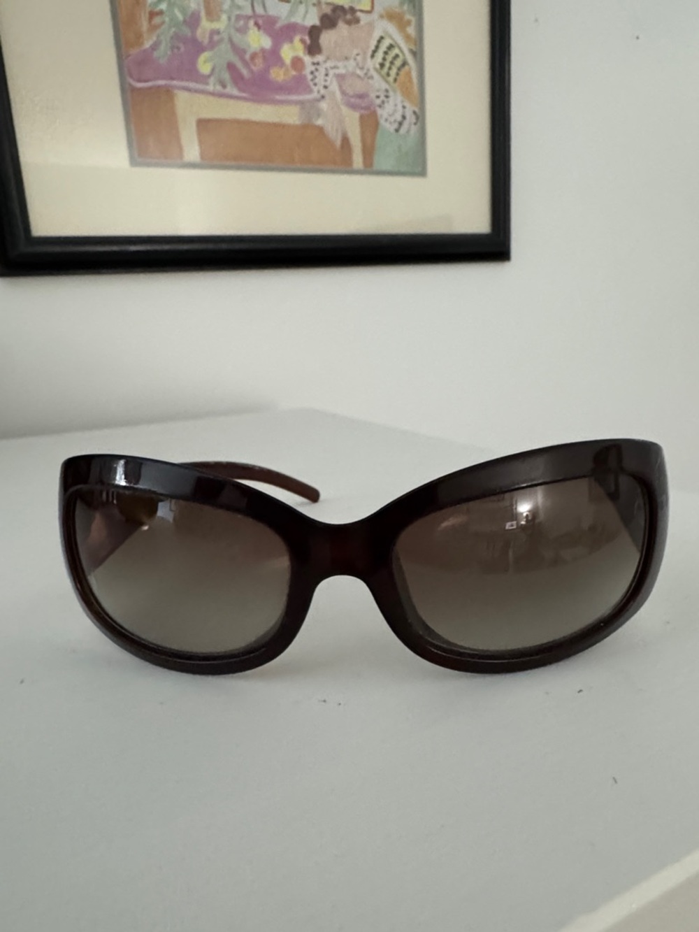 Fendi Oversized Vintage Brown Sunglasses